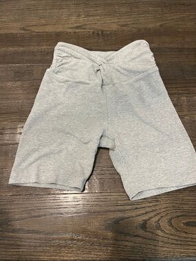PINK Victoria's Secret Heather Gray Biker Shorts
